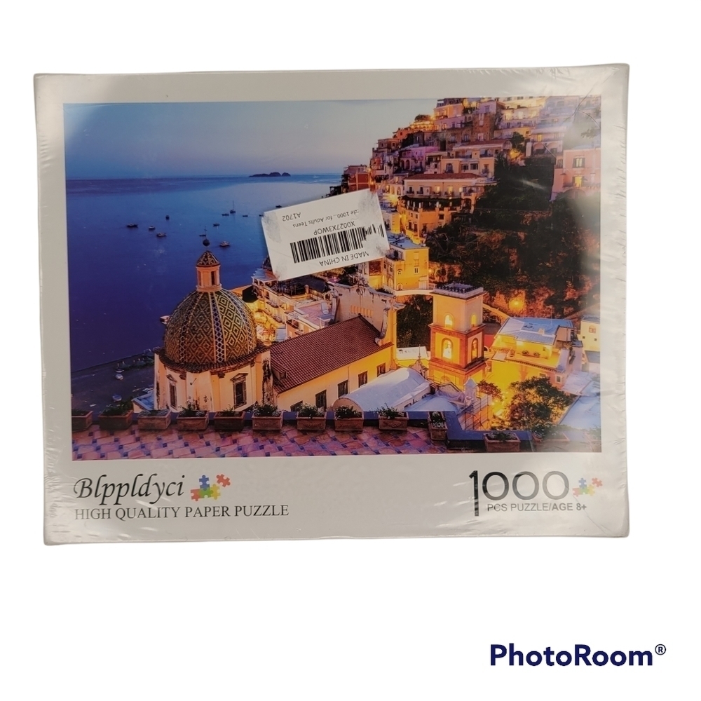 New Sealed - Blppldyci Puzzle Night Sea View 1000 Piece Jigsaw Puzzle